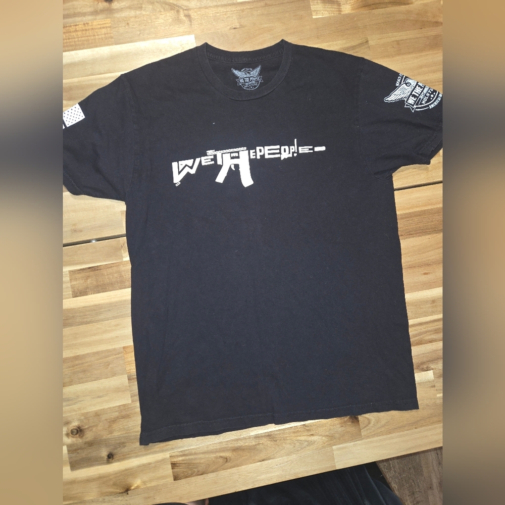 We The People Holster Black 2A Graphic  T-Shirt for Men